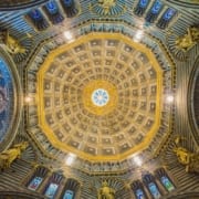 beautiful church ceiling